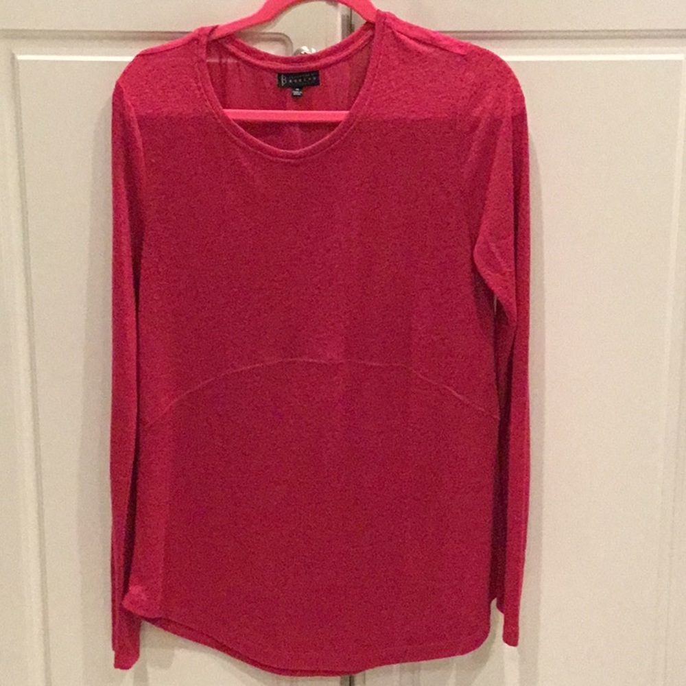 B Collection by Bobeau Magenta Top